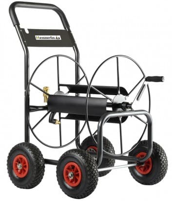 Катушка для шланга четырехколесная Haemmerlin 110 м